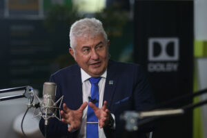 O ministro da Ciência e Tecnologia, Marcos Pontes, participa do programa A Voz do Brasil.