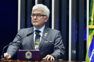 Senador Astronauta Marcos Pontes (PL-SP) no Plenário do Senado