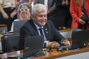 Comissão de Educação e Cultura (CE). À bancada, senador Astronauta Marcos Pontes (PL-SP). Foto: Jefferson Rudy/Agência Senado