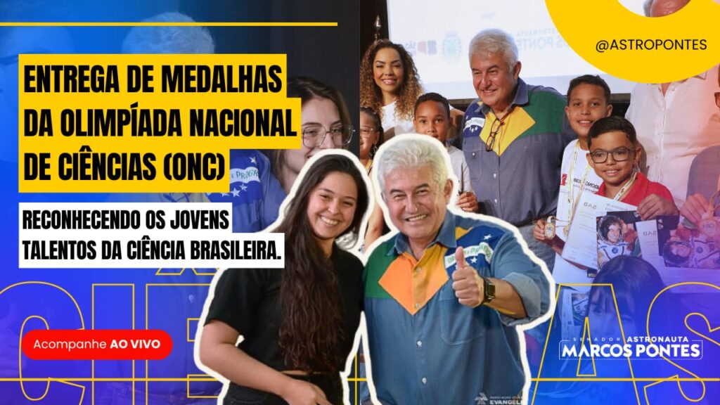 Entrega de Medalhas Olimpíada Nacional de Ciências (ONC)